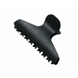 Skřipce do vlasů Duko 2208 10 cm - plastové, černé, 4 ks
