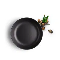 Talíř na polévku 20cm černý Nordic kitchen, Eva Solo