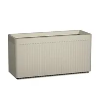 Květináč Jort Linea, hedvábně bílá, více velkostí - Pottery Pots Velikost: S - 80 x 30 x 40 cm