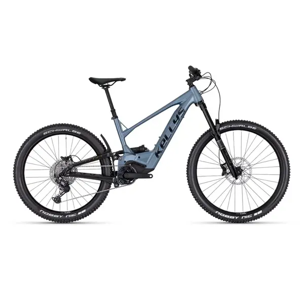 Celoodpružené elektrokolo Kellys Theos R30 P 820Wh 29"/27,5" - model 2025 L (18", 178-196 cm) Steel Blue