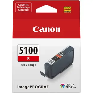 Canon PFI-5100 R 6958C001 červená (red) originální cartridge