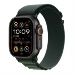 Apple Watch Ultra 2 GPS + Cellular 49mm Black Titanium / Dark Green Alpine Loop - M