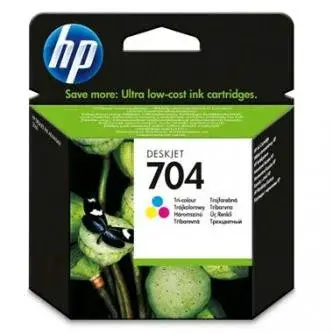 HP 704 CN693AE barevná originální cartridge - PO EXPIRACI