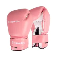Boxerské rukavice inSPORTline Ravna růžovo-bílá 12oz