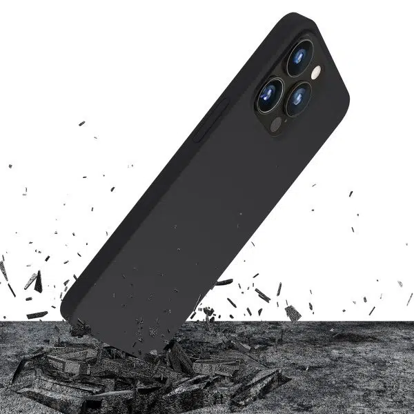 Ochranný kryt 3mk Hardy Silicone MagCase pro Apple iPhone 15 Pro Max, graphite