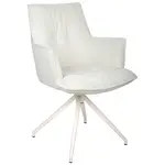 Niels Andersson ŽIDLE S PODRUČKAMI, železo, žinylka, krémová