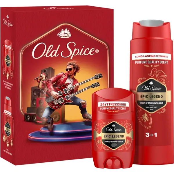 Old Spice Epic Legend Rockstar dárková sada pro muže