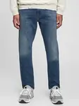 GAP Džíny slim straight faded medium - Pánské