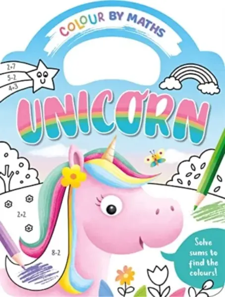 Colour By Maths: Unicorn