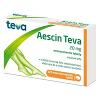 Aescin Teva 20 mg 120 tablet