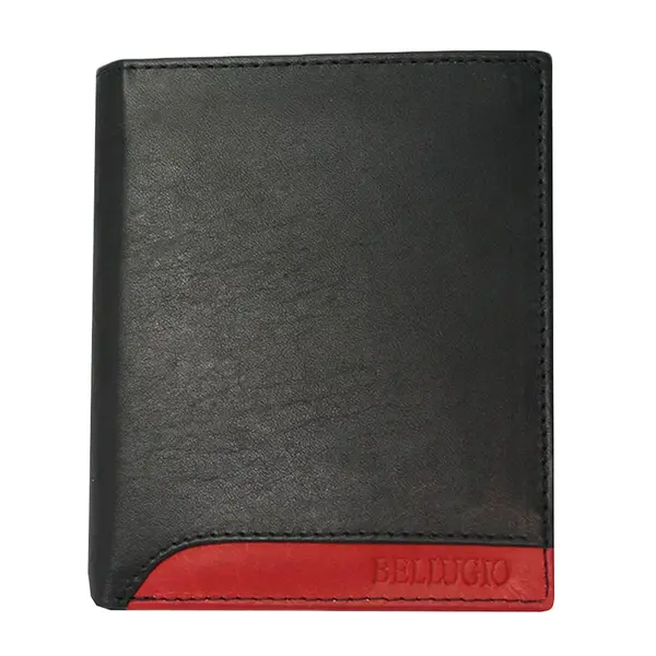 Kožená peněženka Stylish Emily, černá