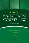Essential Magistrates' Courts Law - Briony Clarke, Robert Zara, Howard Riddle