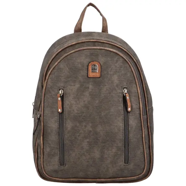 Jednoduchý městský batoh Tesop, šedá