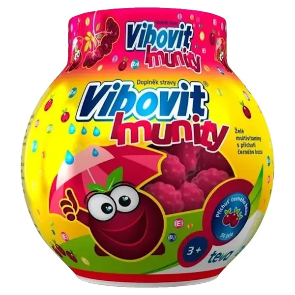 Vibovit Imunity želé Multivitamíny 50 ks New