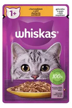 Whiskas Kapsa Core kuřecí v želé 85g