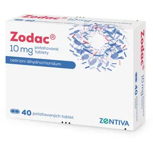 Zodac 10mg 40 tablety