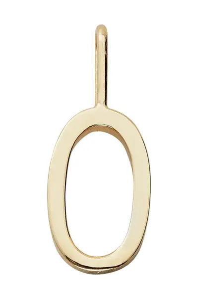 Pozlacený stříbrný přívěsek Design Letters 90201547O
