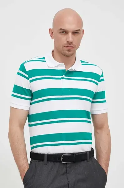 Bavlněné polo tričko United Colors of Benetton