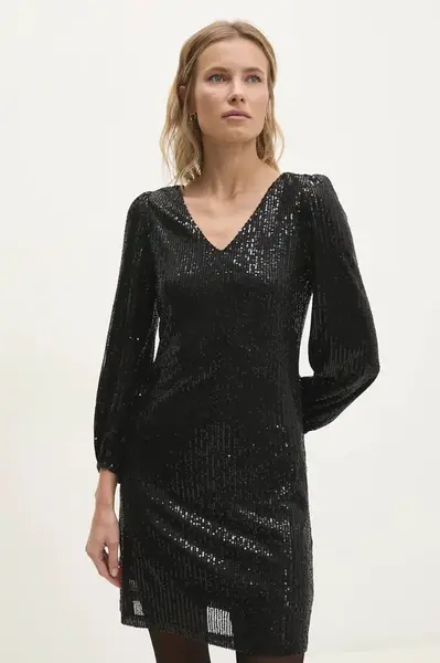 Šaty Answear.LAB černá barva, mini