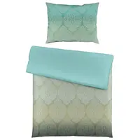 Novel POVLEČENÍ, makosatén, světle modrá, světle zelená, šalvějově zelená, 140/200 cm