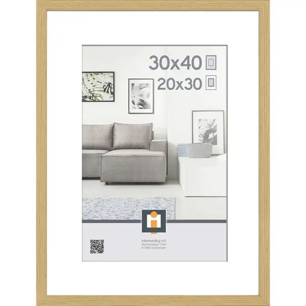 RÁM NA OBRAZY, 1 foto 30 cm x 40 cm