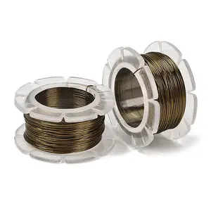 2 Rolls Round Copper Craft Wire