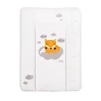 NEW BABY LIŠKA Prebaľovacia mäkká podložka, biela, veľkosť