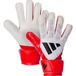 adidas PREDATOR TRAINING J Chlapčenské brankárske rukavice, biela, veľkosť