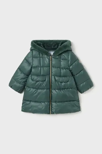 Dětská bunda Mayoral zelená barva, 2483