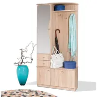 Předsíňová stěna Max Barva korpusu: Dub - riviera