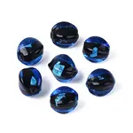 Handmade Silver Foil Glass Beads