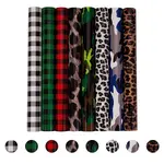 8 Pcs 8 Styles VINYL Heat Transfer Film