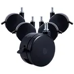 5Pcs Plastic Furniture Casters