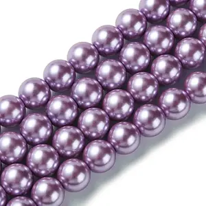Eco-Friendly Glass Pearl Beads Strands