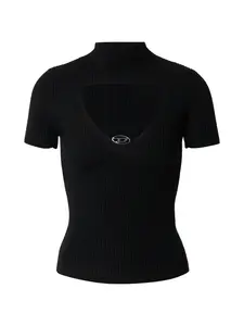 DIESEL Sveter 'M-OLIVE'  čierna