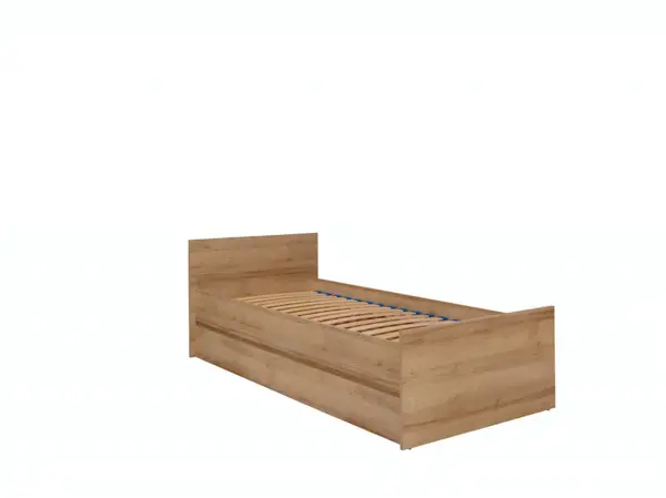 Postel Cosmo C15 - 90 cm Barva korpusu: Dub - riviera, Rozměr: 90 x 200 cm