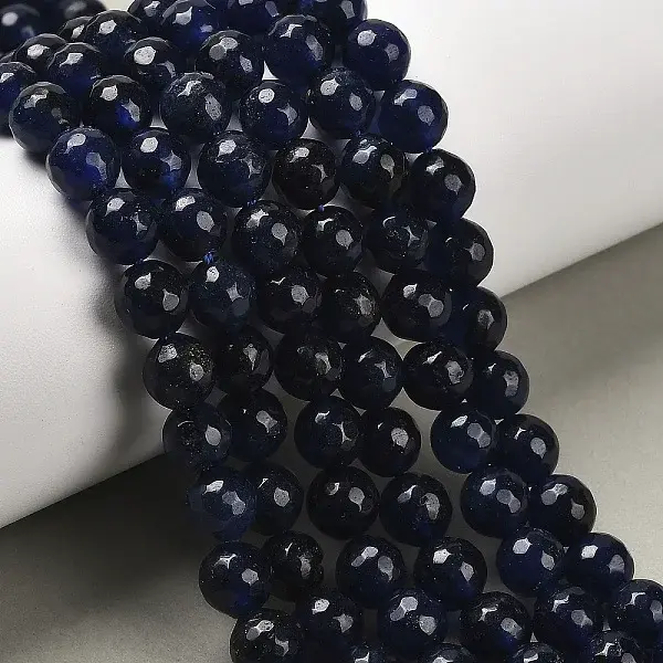 Natural White Jade Bead Strands