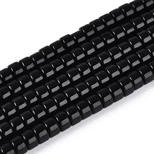 Opaque Solid Color Glass Beads Strands