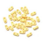 2-Hole Baking Paint Glass Seed Beads