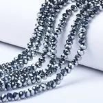 Electroplate Glass Beads Strands
