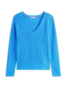 TOMMY HILFIGER Sveter  nebesky modrá