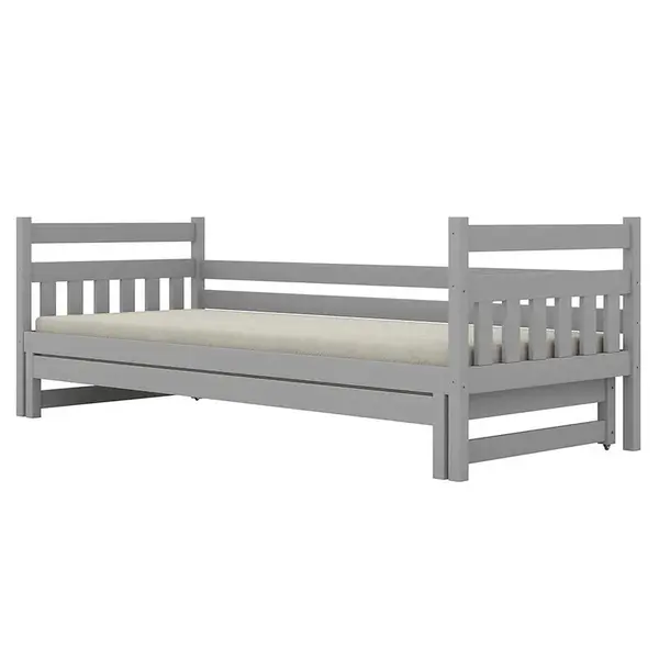 Postel Dawid přistýlka 90x200 šedá