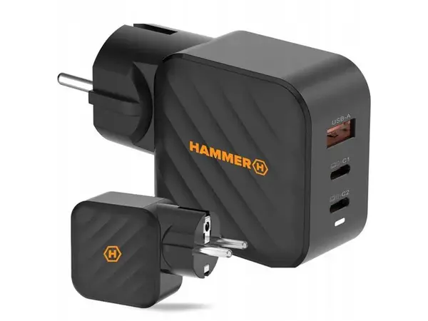 Adaptér USB HAMMER Rapidcharge 65W