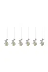 Velikonoční dekorace House Doctor HDRabb 6 cm 6-pack
