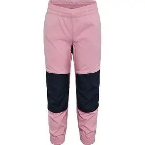 DIDRIKSONS FLOX Dievčenské softshellové nohavice, ružová, veľkosť