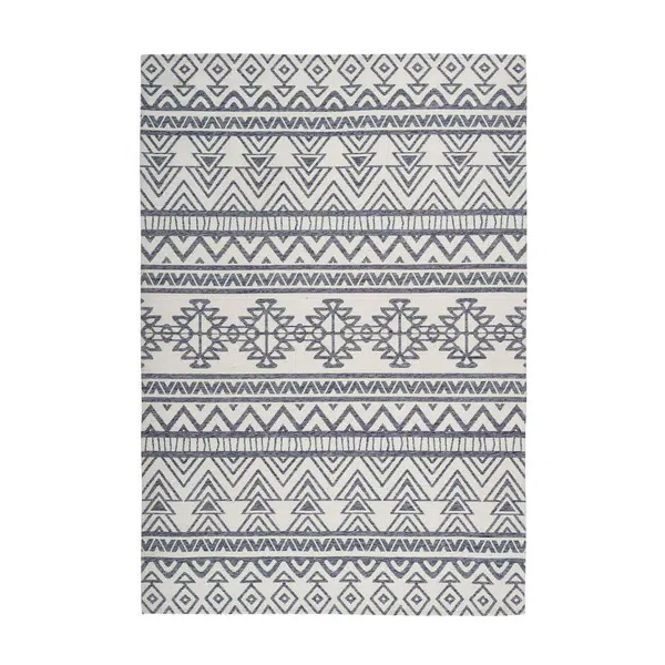 XXXL VENKOVNÍ KOBEREC, 160/230 cm, antracitová, krémová