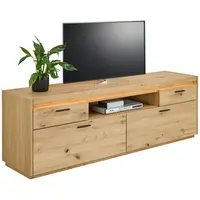 Linea Natura NÍZKÁ KOMODA, barvy dubu, 192,6/63,9/49,8 cm