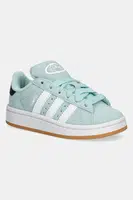 Dětské semišové sneakers boty adidas Originals CAMPUS 00s tyrkysová barva, JP5511