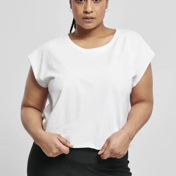 Women's Organic Short T-Shirt White