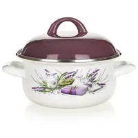 Smaltovaný kastrol BANQUET Lavender 1,4 l